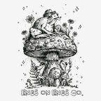 Mushroom Frog Hideout T-shirt