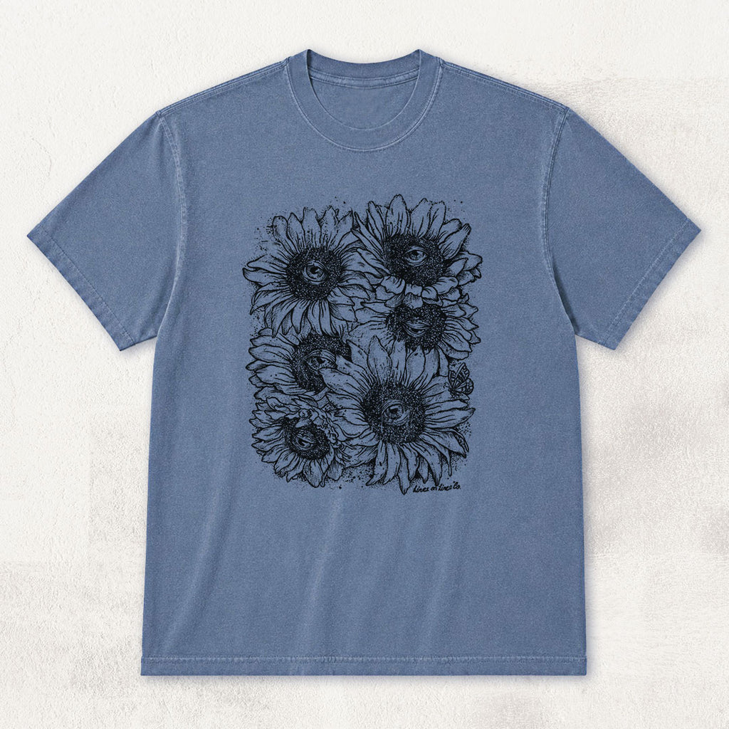 Sunflowers Watching T-shirt