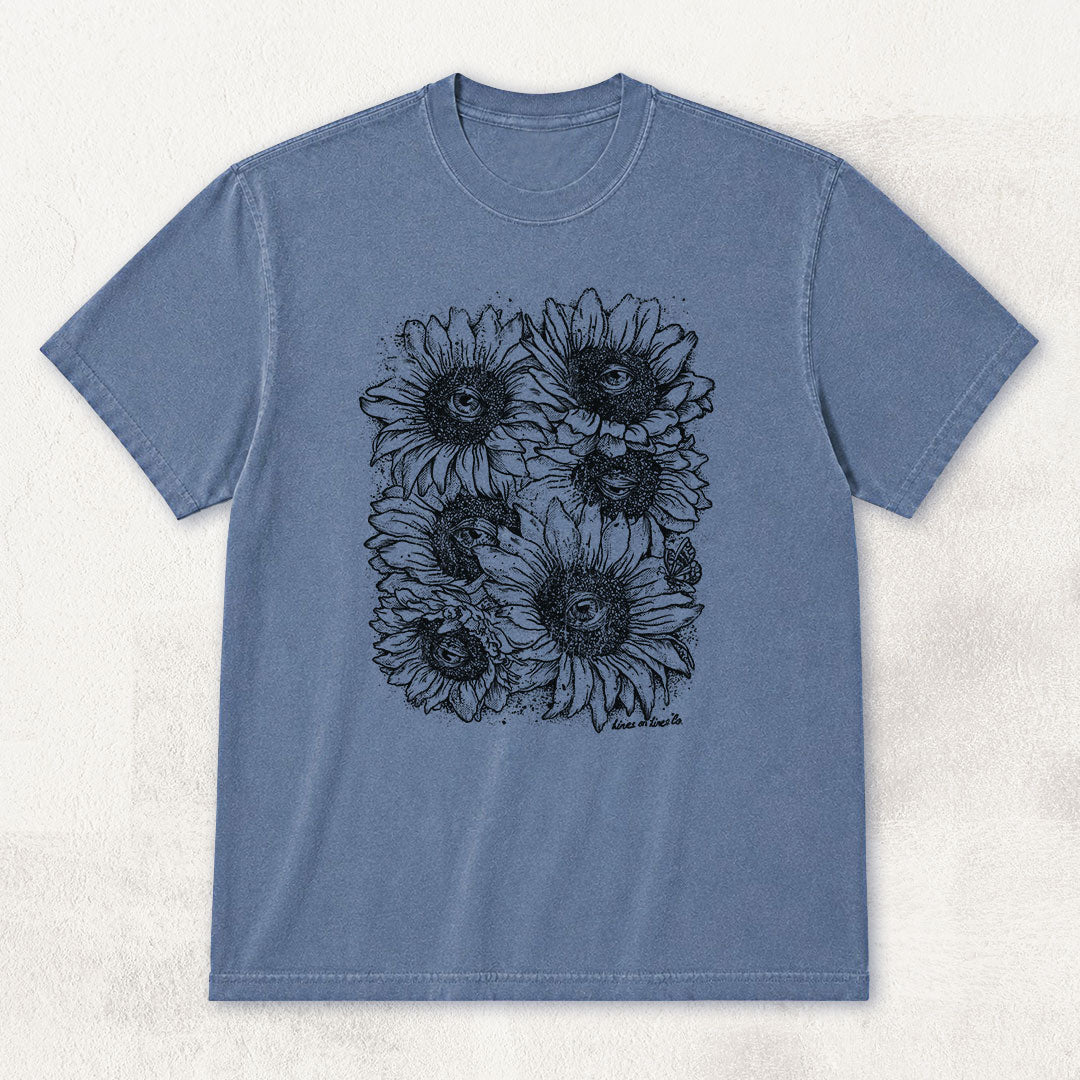 Sunflowers Watching T-shirt
