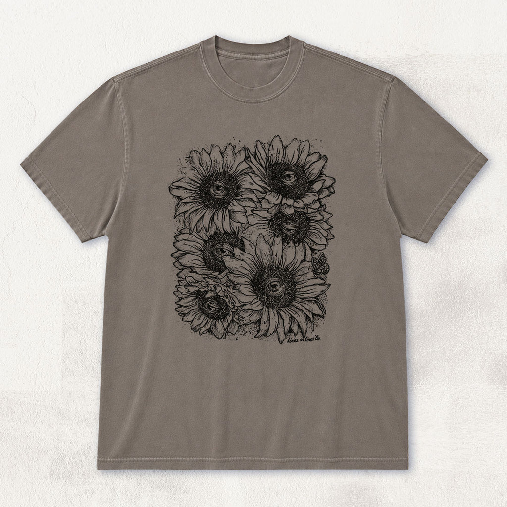 Sunflowers Watching T-shirt