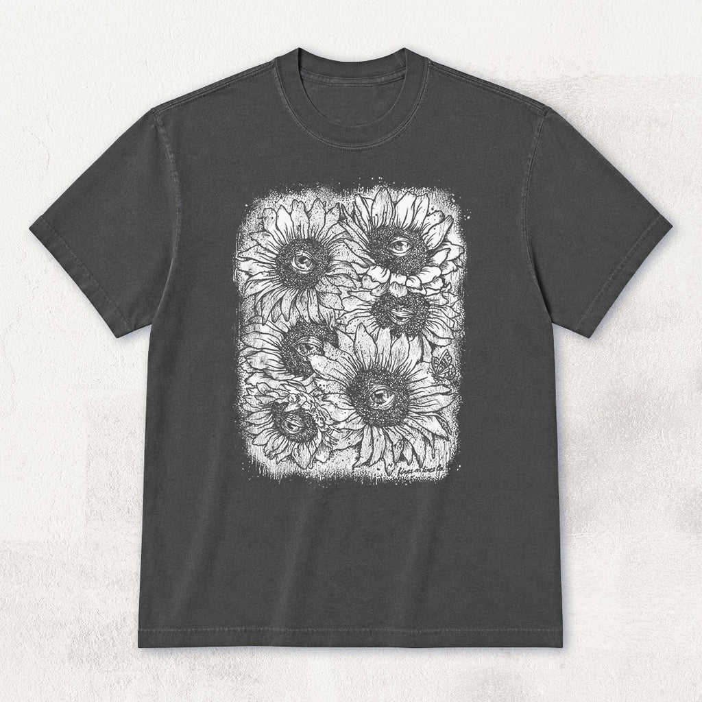 Sunflowers Watching T-shirt
