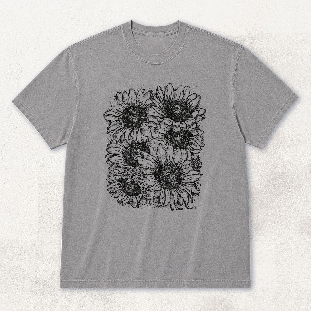 Sunflowers Watching T-shirt