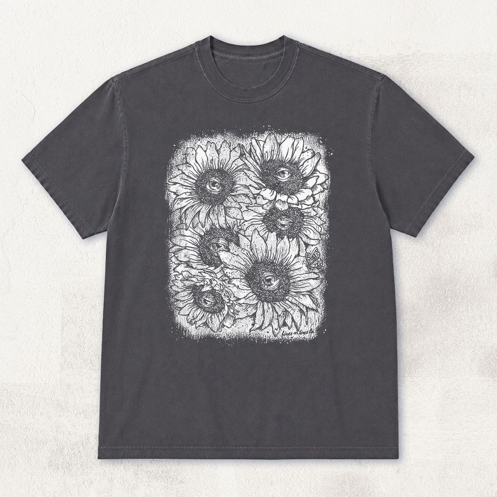 Sunflowers Watching T-shirt