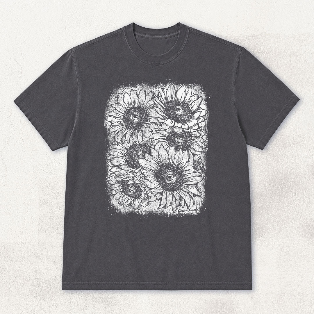 Sunflowers Watching T-shirt