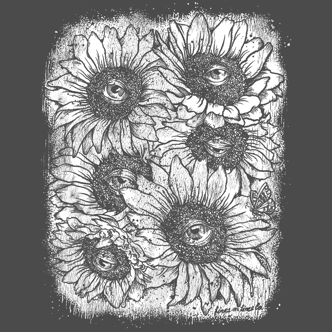 Sunflowers Watching T-shirt