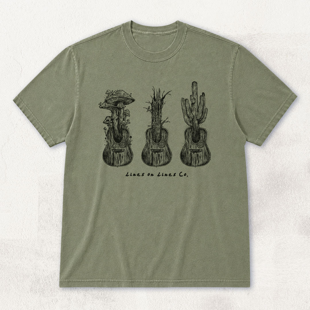 Three Wild Strings T-shirt